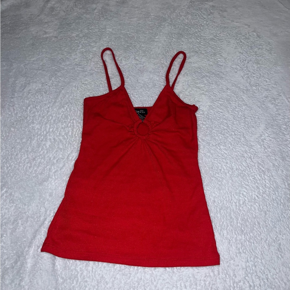 Red burgundy Cami top women’s extra small rue 21